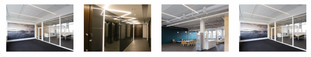 Aluminum Profile For Office Lighting