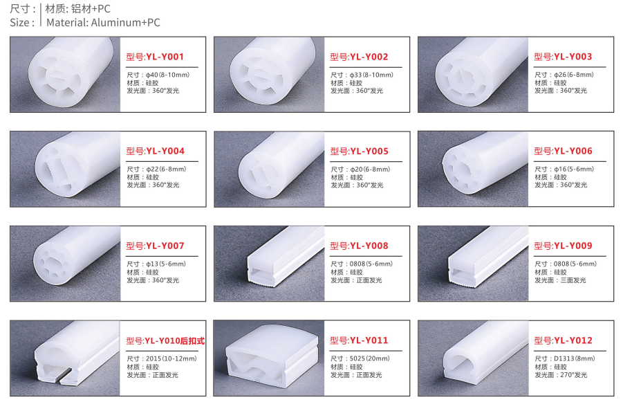 silicon house of led profile from China led profile supplier TIAN HUA company